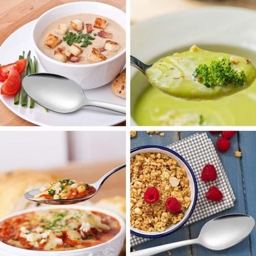 НАБОР СТОЛОВЫХ ПРИБОРОВ СУПОВАЯ ЛОЖКА СТОЛИЧНАЯ ЛОЖКА ИЗ 12 ШТ.