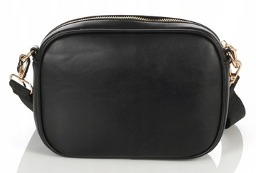 MONNARI Аккуратная стеганая сумка-мессенджер черного цвета. Регулируемый ремень.
