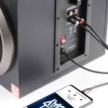КАБЕЛЬ USB-C TYPE C к 2x RCA CINCH STEREO HQ