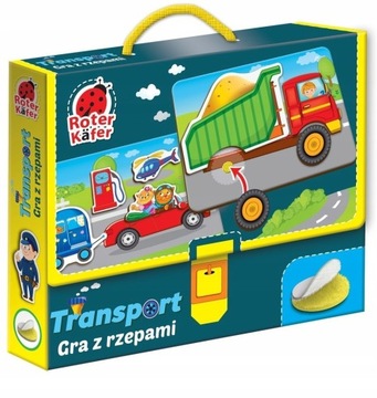 Gra z rzepami Transport Auta Edukacyjna dla dzieci