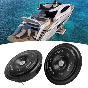 2 szt. 110DB samochodowy elektryczny róg pneumatyczny wodoodporny głośnik