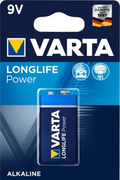 Bateria VARTA Longlife Power 9V 6F22