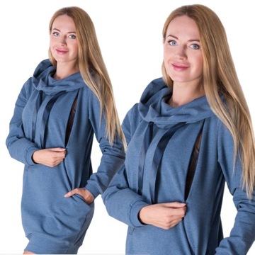 BLUZA CIĄŻOWA IRMINA DO KARMIENIA S/M