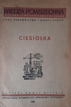 CIESIOŁKA ADOLF WITTELS + GRATIS