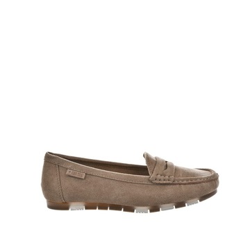 Damskie mokasyny beżowe BIG STAR SHOES NN274930 - 39