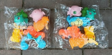 Pikachu Figurki Pokemony Duże Na Tort 6 sztuk