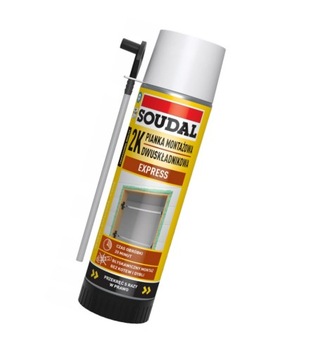 Piana Montażowa Dwuskładnikowa Express Soudal 0,4L