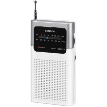 Карманный портативный AM/FM-радио SENCOR с питанием от аккумулятора (разъем 3,5 дюйма)