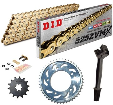 ZESTAW NAPĘD-OWY DID+SUN HONDA CBF600 N 2008-2012