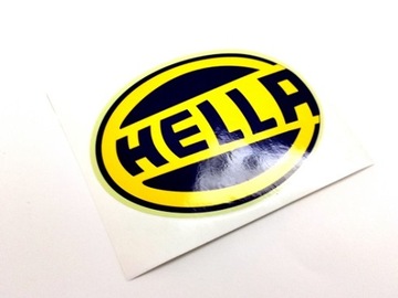 Naklejka retro HELLA oldschool PRL