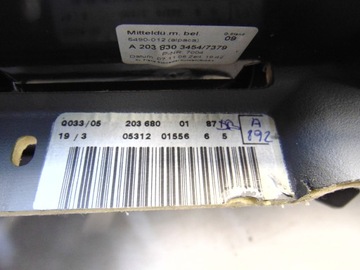 ПАНЕЛЬ КОНСОЛИ КОКПИТ MERCEDES W203 COMBI