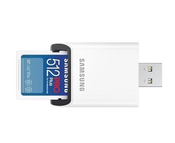 Флэш-память Samsung PRO Plus MB-SD512SB/WW 512 ГБ SDXC UHS-I