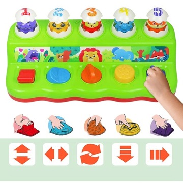 ИГРЫ ДЛЯ ДЕТЕЙ 1 ГОДА ЖИВОТНЫЕ ВСПЛОЖНЫЕ РАЗВИВАЮЩИЕ МОНТЕССОРИАНСКИЕ ИГРЫ С МУЗЫКОЙ