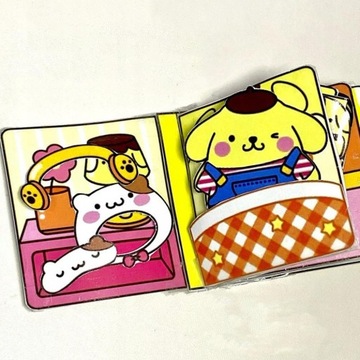 Sanrio cicha książeczka bez cięć DIY ręcznie