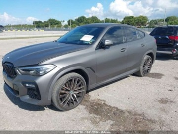BMW X6 G06 2021 BMW X6 BMW X6 M50I, od ubezpieczalni 4.4 Benzyna 523KM, zdjęcie 3