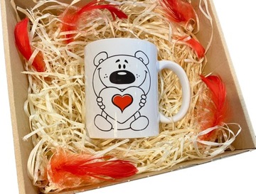 Подарочные кружки-одеяла на День святого Валентина