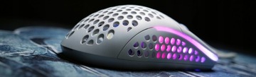 Проводная игровая мышь Xtrfy M42 RGB, белая