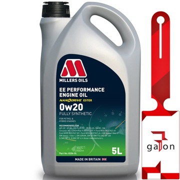 MILLERS EE Performance 0w20 5L syntetyczny olej silnikowy