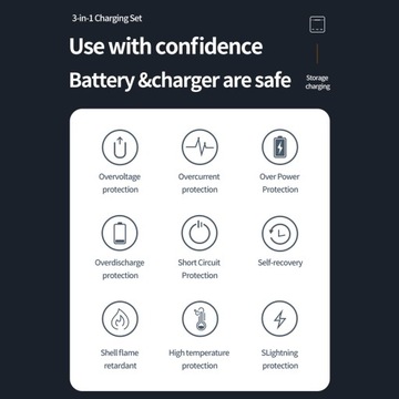 TELESIN GP-BNC-902-B Зарядное устройство для аккумулятора