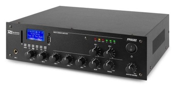 2-ЗОННЫЙ УСИЛИТЕЛЬ 50 Вт 100 В 8 Ом USB RCA BT PD