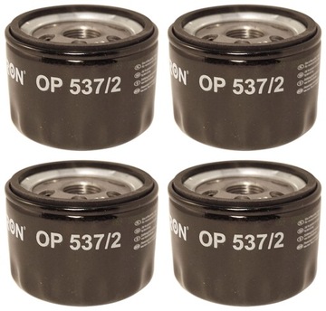 4× FILTRON OP 537/2 FILTR OLEJE