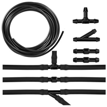 КОМПЛЕКТ ДЛЯ РЕМОНТА ОМЫВАТЕЛЯ ЛОБОВОГО СТЕКЛА ШЛАНГ 2М + ФИТИНГИ ТРОЙНИКИ