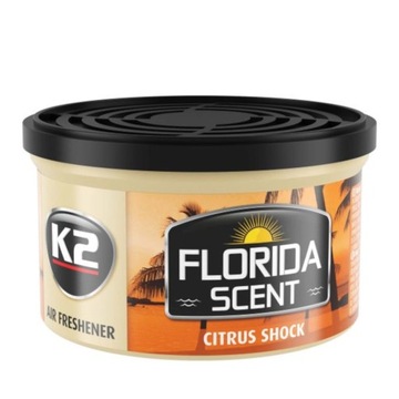 Puszka zapachowa K2 Florida Scent Owoce cytrusowe / Alkotest w zestawie !
