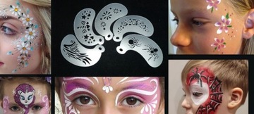 Трафареты для росписи лиц, тел, лиц