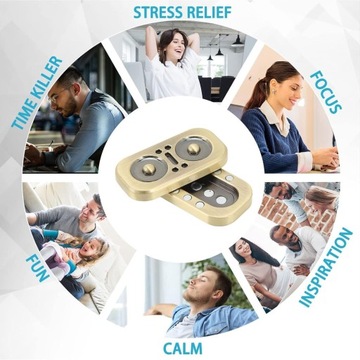 Металлический слайдер Fidget Slider Игрушки для взрослых Инструмент для СДВГ