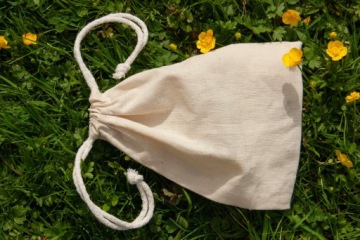 СУМКА ХЛОПКОВАЯ 15х20 см ECRU 145г ECO NATURAL BAG Польское Производство