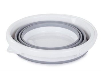 ВЕДРО ДЛЯ ВОДЫ СИЛИКОНОВОЕ СКЛАДНОЕ ТУРИСТИЧЕСКОЕ ПУТЕШЕСТВЕННОЕ 5Л