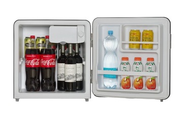 Lodówka jednodrzwiowa Concept LR2047BC Czarna Retro 47L Minibar Kostka Mała
