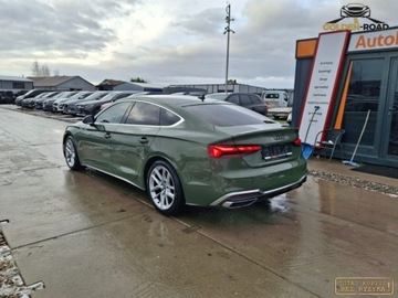 Audi A5 F5 2021 Audi A5 Sportback 2,0 TDI 136KM navi alcantara automat S line oplacony 2.0, zdjęcie 8