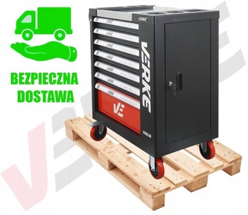 ШКАФ ДЛЯ МАСТЕРСКОЙ ТЕЛЕЖКА ДЛЯ ИНСТРУМЕНТОВ 298 шт. СТОЛЕШНИЦА 250 КГ