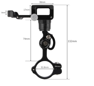 АЛЮМИНИЕВЫЙ ДЕРЖАТЕЛЬ ДЛЯ ВЕЛОСИПЕДА ДЛЯ ТЕЛЕФОНА GUB PLUS 15