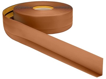Listwa PRZYPODŁOGOWA PCV 50x20 Jasny BRĄZ 30m Samoprzylepna Cokołowa
