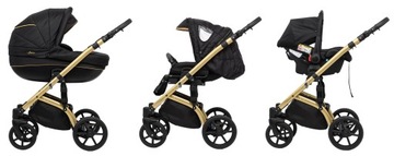 SPIRO GOLD МНОГОФУНКЦИОНАЛЬНАЯ ДЕТСКАЯ КОЛЯСКА 3в1