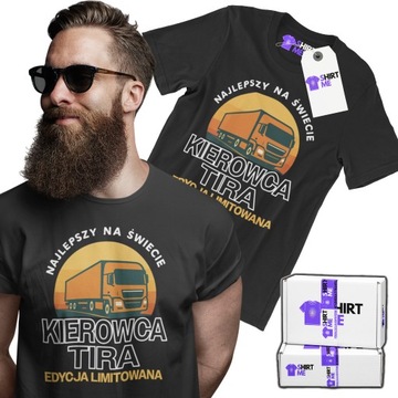 PREZENT DLA KIEROWCY TIRA KOSZULKA MĘSKA KIEROWCA EDYCJA LIMITOWANA TSHIRT