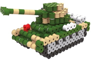 KORALIKI DO PRASOWANIA IRON BEADS WOJSKO pojazd