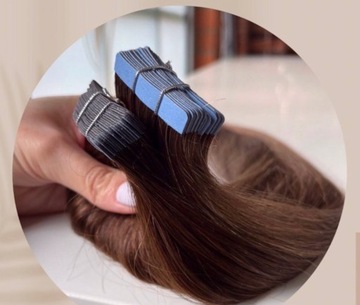 ЛЕНТА ДЛЯ ВОЛОС СЭНДВИЧ МЕТОДОМ 40 см 20 шт MOVITO