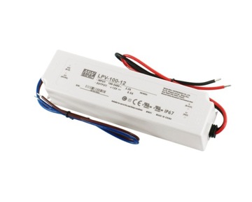 Zasilacz LED MEAN WELL LPV-100-12 100W 12V IP67