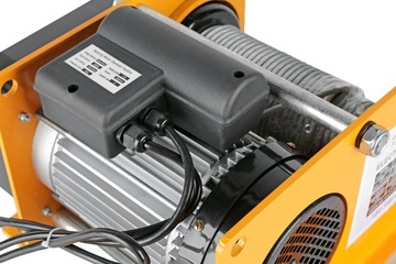 ЛЕБЕДКА ЭЛЕКТРИЧЕСКАЯ ТРОСОВАЯ СТРОИТЕЛЬНАЯ ЛЕБЕДКА 2200ВТ 500/1000КГ МОЩНОСТЬ 230В