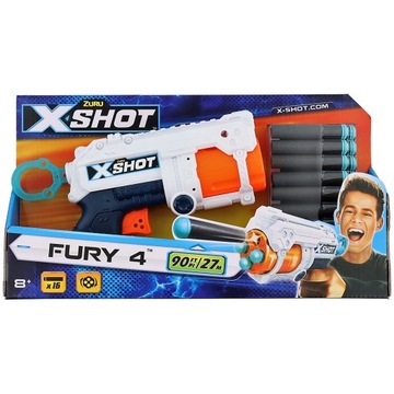 ZURU X-SHOT FURRY 4 ДЛЯ ZURU ARROWS 27м 36185