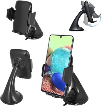 UCHWYT DO SAMOCHODU NA TELEFON SZYBĘ KOKPIT MOCNY