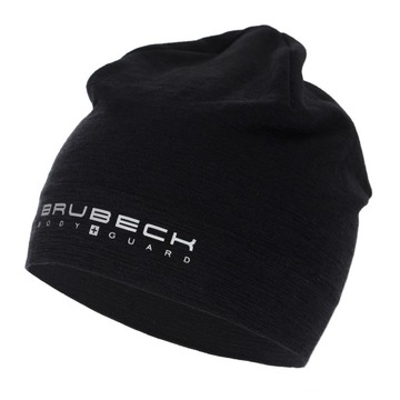 CZAPKA TERMOAKTYWNA WEŁNIANA Brubeck WOOL -L/XL