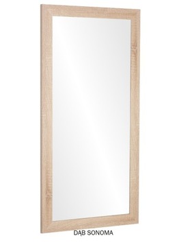 ЗЕРКАЛО 140х80 в раме ВЕНГЕ, ольха БЕЛАЯ, 12 цветов