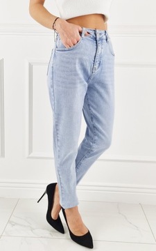 M. Sara - Premium Brands - Jeansy spodnie damskie wysoki stan MOM FIT