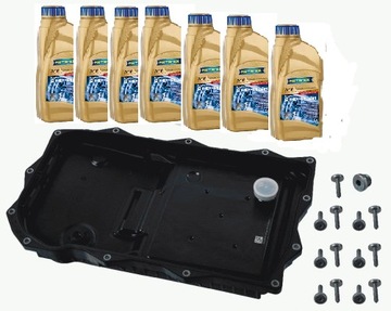 Filtr Zestaw do wymiany oleju ZF 8HP70 JEEP RAM RAVENOL 8HP