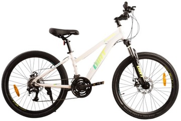 Rower 24 cale MTB aluminiowy górski prezent dla dziewczynki dla dziecka