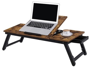 Регулируемый столик для ноутбука, складной поднос для кровати, полка на ножках, 71 см